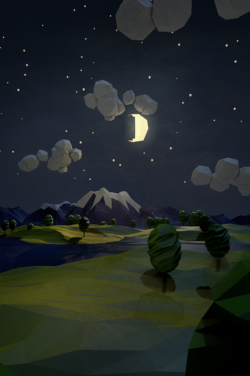 Illustration for article titled The World Would be Cooler if it Was Made Out of Polygons